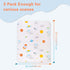 3 Pack 22" 27.5" Baby Portable Changing Pad Waterproof Diaper Changing Mat Travel Washable Mattress Pad Reusable Under