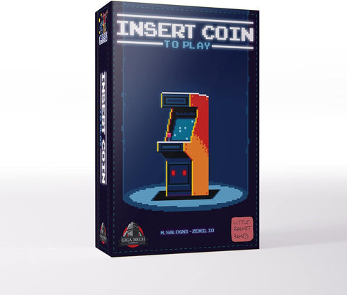Giga Mech Games The Blue Collection - Three Micro Games: One Card Dungeon, Insert Coin to Play, Cyberdoom Tower