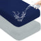 Magik & Kover Waterproof Crib Sheets for Boys 2 Pack, Fitted Baby Crib Sheet Neutral