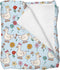 Selgkds Cute Geese Boho Flowers Baby Blankets for Girls Boys Infants Toddler Crib