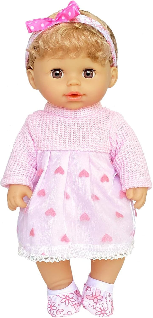 Pack of 6 Alive Lovely Baby Dress Clothes Accessories Gown Outfits for 12inch Doll