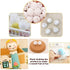 10Pcs White Rattle Balls Inserts for Rattle Box, Noise Maker for Animal Puppet Doll Baby Pet