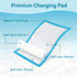 PIEMEET 100 Pack 13X18 Inch, Disposable Changing Pad, Super Absorbent Disposable Underpads, Waterproof Leak Proof