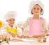 Morcheiong 8/12/24 Pack Adjustable Kids Apron: Toddler Apron with 2 Pockets for Baking and Painting