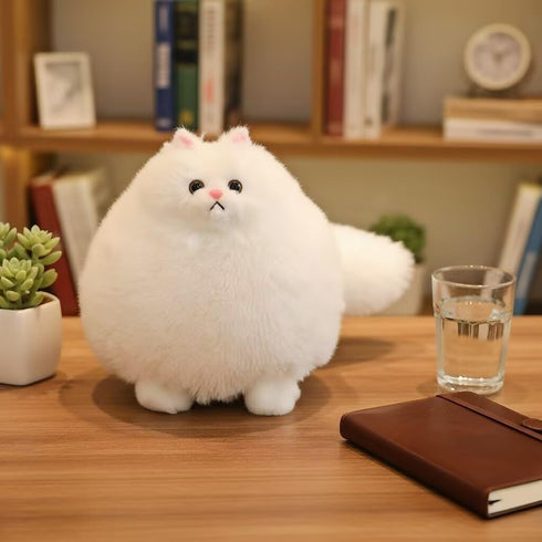 10 Inches) Winsterch Stuffed Animal Plushie Cat Stuffed Animal,Cute Soft Plush Cat Animals,White Stuffed Cat, Birthday