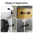 EUDEMON Child Safety Locks 3 Pack, Multi Use Strap Locks for Drawers, Fridges, Toilets, Easy to Install (Clear-Black)