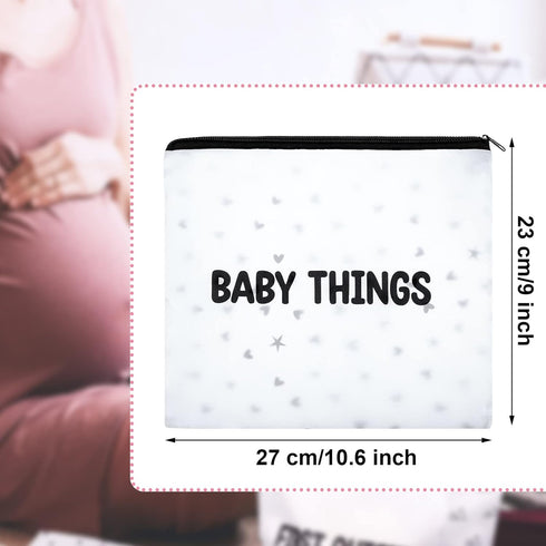 8 Packs 8 Mommy, 10.63 9.25 Inches Hospital Bags for Labor and Delivery Diaper Bag Organizing Pouches Travel Maternity