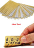 2 Pack Diamond Playing Cards, Waterproof Gold Silver Foil Plastic Poker Cards, High Flexible (Silver+Gold Diamond).