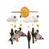 Duck Mobile - Handmade Mallard Duck Mobile with Clouds for a Hunting