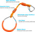 PELLOR Multi-Color Ninja Rings, Gymnastic Rings Backyard Playground Training Equipment Play for Kids & Adults, Swing