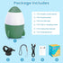 TUWEIPAIKE 5-Speed Settings 40-Minute Hands-Free Rocker with and Timer, Baby Stroller Vibrating Soothing Device Gently