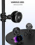 TUNISE 4000mAh, 360 3-Speed, Stroller Fan, Rechargeable with TYPE-C Port, Rotatable, Flexible Tripod, Clip Anywhere