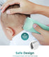 Baby Hair Clippers, Quiet Dual-Mode Hair Cutting for 0-12, Waterproof Rechargeable Cordless Trimmer for Kids