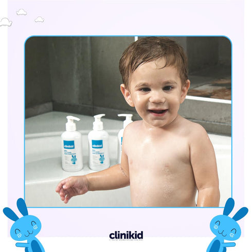 Clinikid 2-in-1 8.45 Oz (2) Organic Baby Body Wash & Shampoo, Deeply Cleanses the Skin and Hair, Soft and Smooth Hair