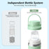 Sologromono 22oz 360 24 2pcs Portable Breastmilk Cooler Bottle, Stainless Steel Breast Milk Chiller, Total Cooling
