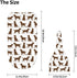 Sets Brown Labrador Retriever Dog Newborn Swaddle Blankets Hat Soft Baby Receiving Blanket Swaddle Sack for Baby Shower