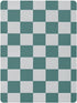 CZXW 52" 28" Checkered Blue White Crib Sheets Fitted x Natural Cotton Soft & Breathable for Baby Crib Mattress