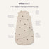 Summer 1 6-18M Snuz Baby Sleep Sack with Diaper Zip - Baby Sleeping Bag for Easy Diaper Changes, Super Soft Cotton