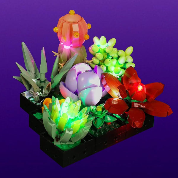 VONADO Light Set for Lego Succulents & Botanical Plants, Adults & Kids