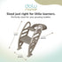 DOLU NUVE 2+, Toilet Training Seat with Ladder, Potty Chair with Non-Slip Steps and High Splash for Kids and Toddlers