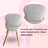 High Chair Pad, Breathable Cushion with Cute Pattern, Comfortable Seat Belt Design for Baby (Pink Animal Pattern)