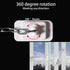 3 Pack Adjustable Child Safety Locks with Keys for Fridge, Door, Drawers, Toilet, and Cabinet (White)
