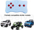 (TX10) 2.4G weelye red Button Bluetooth Remote Control, No Universal,for Kids Electric Ride On Car Only with Brand