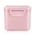 Formula Dispenser with Scoop for Milk Powder, Baby Food Storage and Snack Cup for Travel, Pink (0.92 LB Capacity)