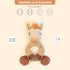 SuzziPals Heatable & Coolable Horses Stuffed Animals, Microwave Heating Pad, Horses Plush for Companion, Cute Plushies