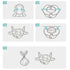 Travel Potty for Toddler Kids,Folding Toilet in Banana Shape,Portable Car Potty with Storage Bag,Outdoor and Indoor