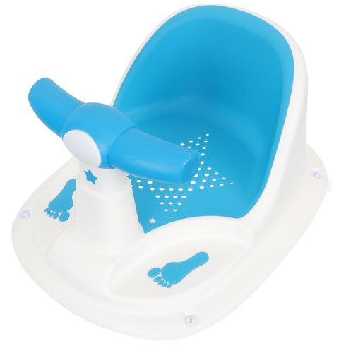 SECFOU Bath Seat with Backrest and Suction Cups Non-Slip Sit-up Bathtub Chair