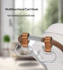 TEKELUONA 3 Pack Stroller Hooks, Stroller Straps for Diaper Bags,Adjustable Stroller Carabiner Clip,Baby Stroller