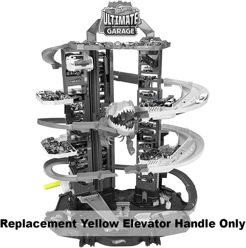 Hot Wheels City Ultimate Garage Playset Replacement Part - GJL14 Yellow Elevator Handle