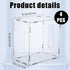 4 8.3 8.3 5 Inch(Clear) Domensi Pcs Breast Milk Storage Tower Freezer Storage Organizer for Milk Freezer Bags
