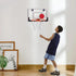 NI-ROU Indoor Mini Basketball Hoop for Kids with Electronic Scoreboard & 2 Balls