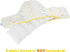 DADOUMAN 28" 14"(Inflated) Inflatable Cushion Insert for IKEA Antilop High Chair, Cushion Insert Only, White, L x