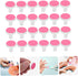 HAKIDZEL 24pcs Trimmer Electric Nail Pads for Toddlers Nail Grinding Heads Replacement Pads Sandpaper