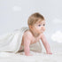 EMME 100% 4-Layer 40"x50" Muslin Baby Blankets Cotton Swaddle Lightweight Soft Breathable for Toddler, Infant, Newborn