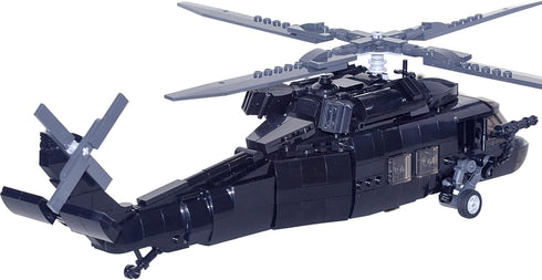 KALAPINK UH60 Black Hawk Helicopter Model, Military Plane Building Blocks Set (660 Pieces)