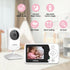 VTimes 2.4" 1000ft, Baby Monitor with Camera and Audio, Video Baby Monitor No WiFi Night Vision LCD Screen Portable