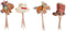 iMagitek 48 Pack Western Cowboy Cupcake Toppers for Birthday Party, Baby Shower Decorations