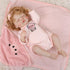 22 Inches 55 cm Lifelike Reborn Baby Doll, Vinyl Newborn Doll with Removable Dress, Realistic Baby Doll with Magnetic