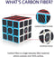 Little Golden Elephant QY Toys Warrior W Speed Cube 3x3 - Smooth Carbon Fiber Sticker Magic Cube, Educational Toy