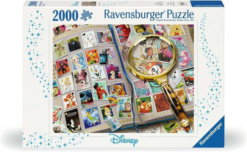 Ravensburger Disney Stamp Album Puzzle - 2000-Piece Jigsaw for Kids & Adults, Unique Gift with Softclick Technology