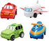 QKSKYP DIY Assembling Electric Trolley, 2024new Toddler Puzzle Track Play Set with Vehicles,