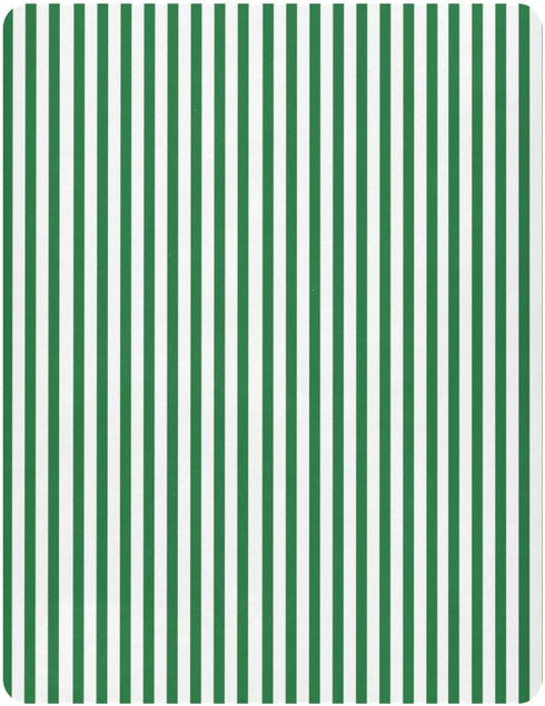 Jihqo 52" 28" Green White Stripes Crib Sheets for Boys Girls Soft Breathable Mini Crib Sheets for Baby x