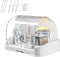 cjc Baby Bottle Drying Rack Storage Organizer with Cover Portable, Durable Countertop