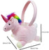 DearSun 3D Unicorn Plush Basket, Halloween Trick or Treat Baskets, Cute Candy Bucket for Kids Gift Decoration