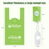 9 Rolls/108 USBOO Disposable Diaper Bags for Baby, Refill BagsOXO-Biodegradable Diaper Sacks with Dispenser,Easy-Tie