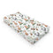 Woodland Animals Boho Leaves Changing Pad Cover, Soft Stretch Fitted Diaper Changing Mat Sheets for Boys Girls, 32" x